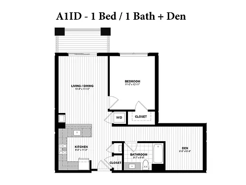 Floor plan A1ID