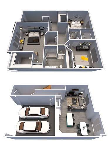 Floor plan 3B