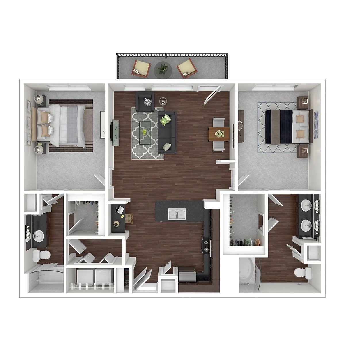 Floor plan B3
