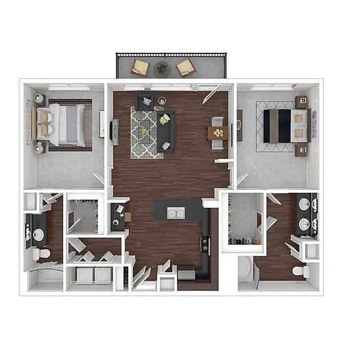 Floor plan B3