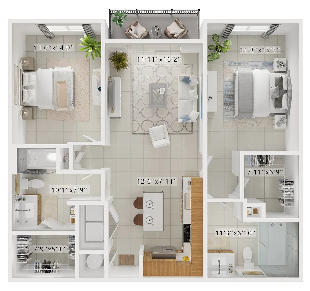 Floor plan Beaumont