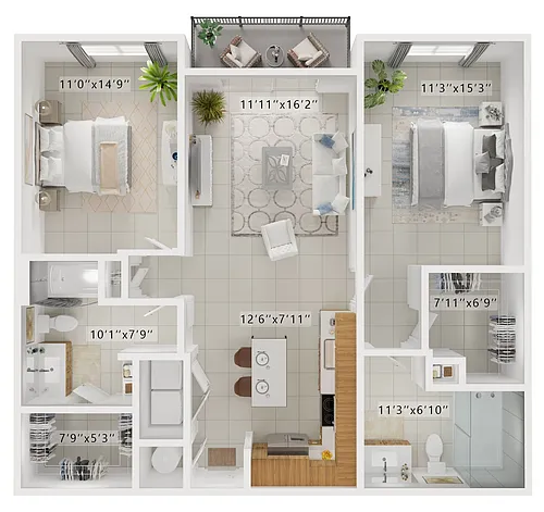 Floor plan Beaumont