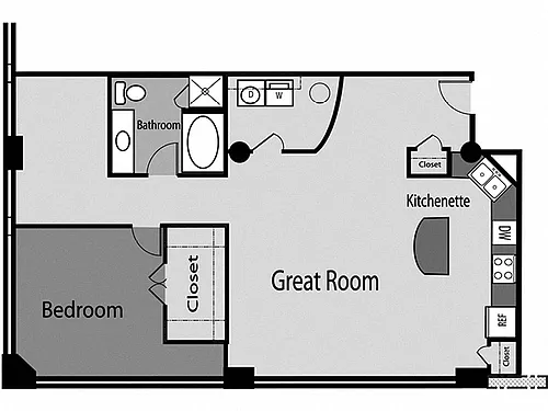 Floor plan A54