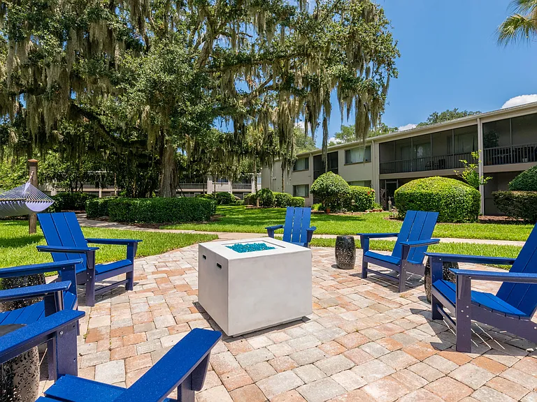 Immerse yourself in the warmth of poolside fireside chats, where relaxation sparks lively conversations.