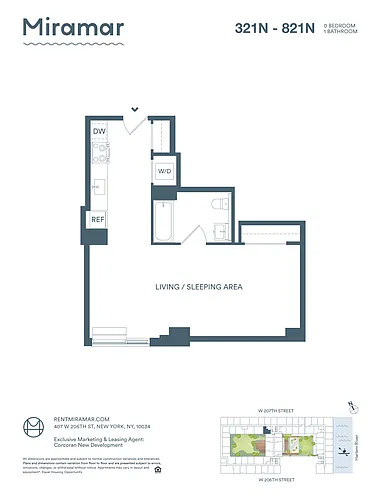Floor plan 321N - 821N