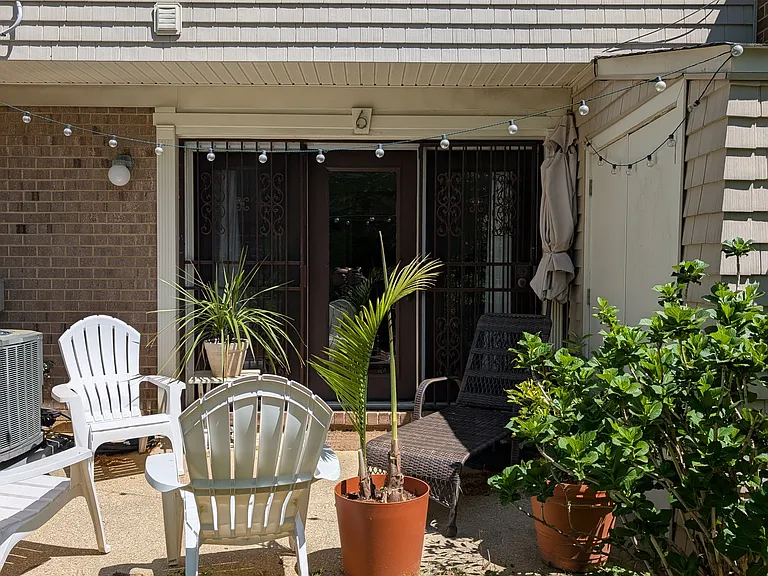 Outside patio
