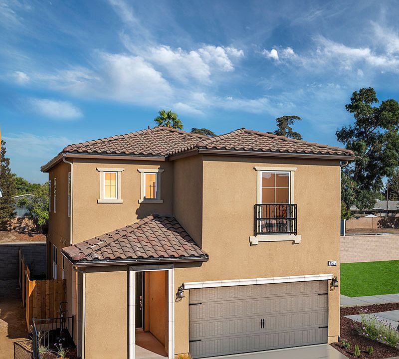Exterior View of Palmina Model - 1579 Sq. Ft 3 Bed 2.5 Bath