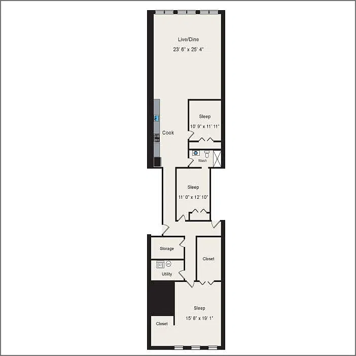 Floor plan B4