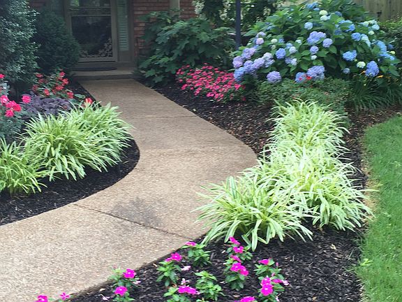 Front walk