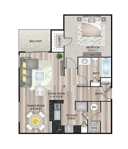 Floor plan 1-1