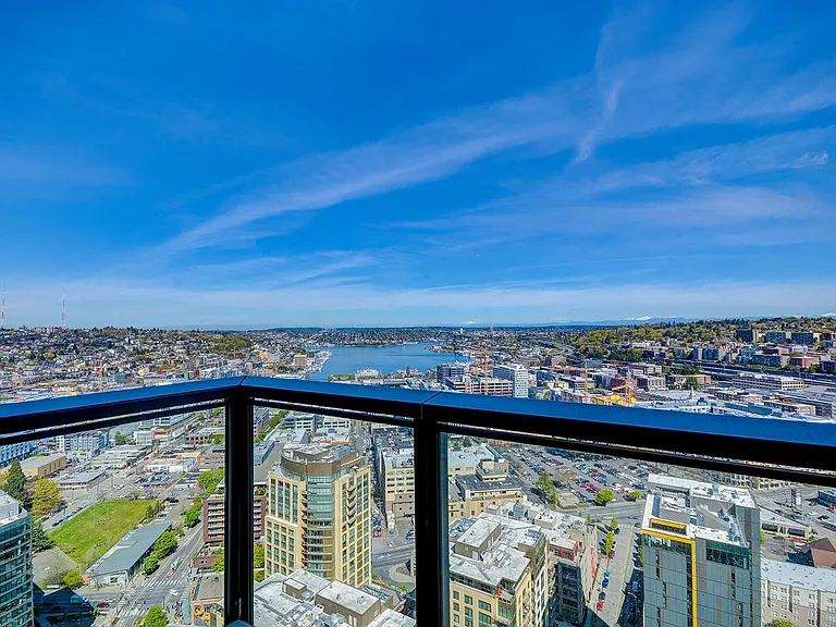 Picture yourself enjoying this balcony's view