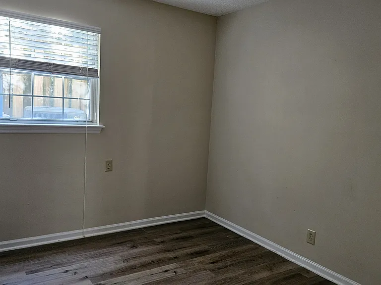 Bedroom. Ground floor apartment.
