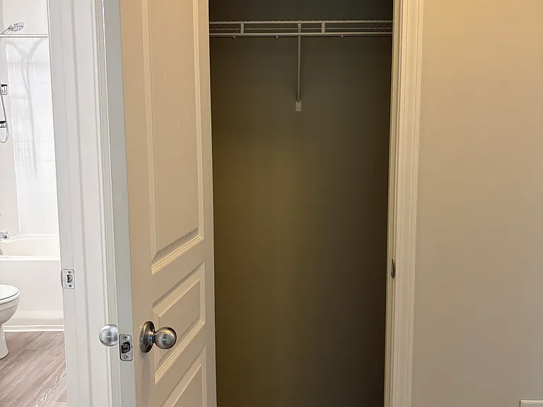 Hall coat closet