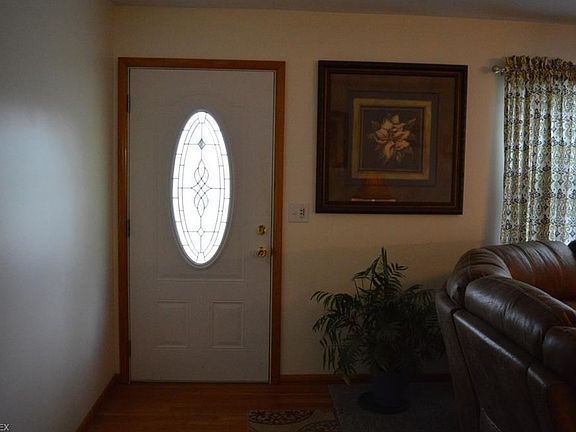 Front Door Entry into the Living Room.