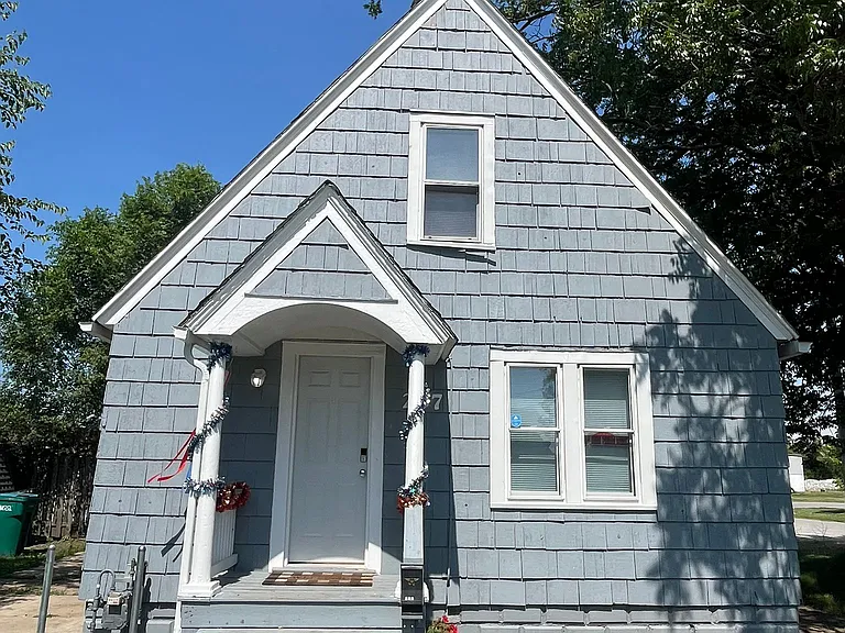 Charming A-Frame house combines historic charm with modern amenities.