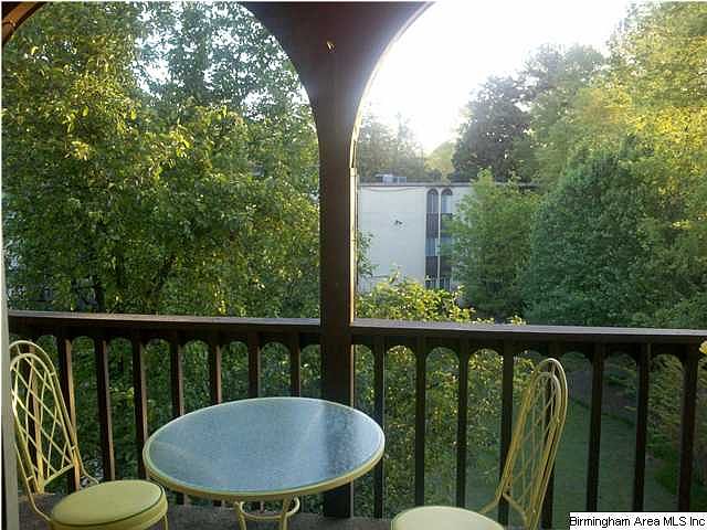The balcony view