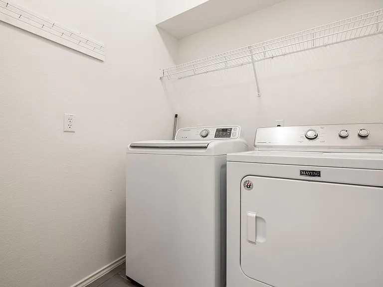 Washer & Dryer/Mud room