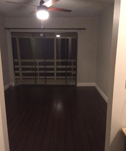 Master bedroom with porch