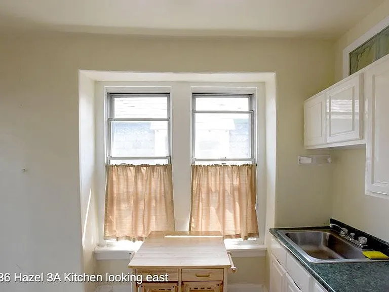 Kitchen viewing East