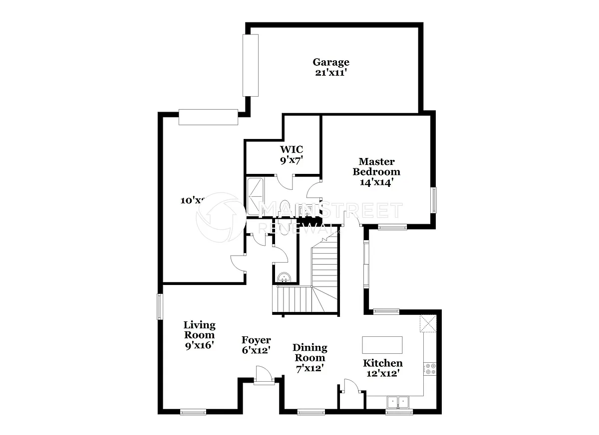 Floor Plan - 3921 S 82nd Dr