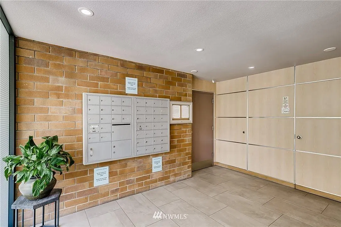 Lobby and mailboxes