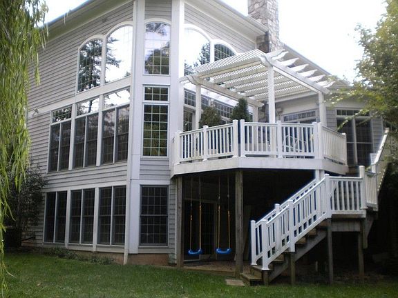 Back Deck From Below