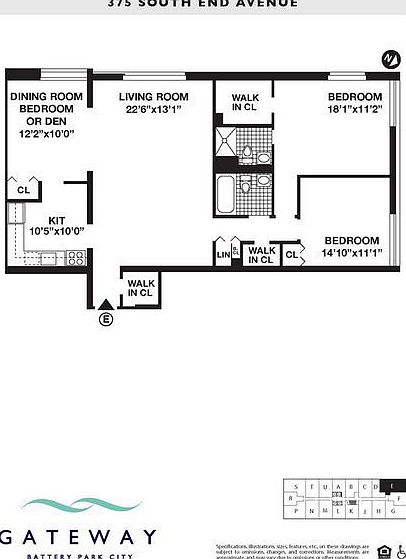 1st image of 375 S End Ave APT 10E