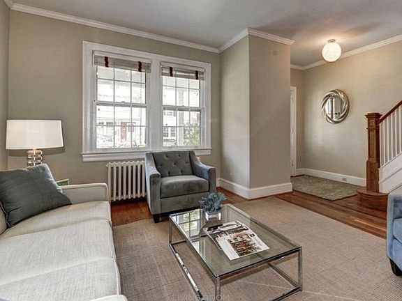 Living room and front entrance