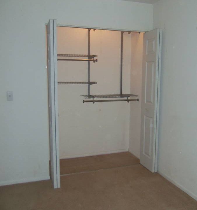 Custom organizers in closets