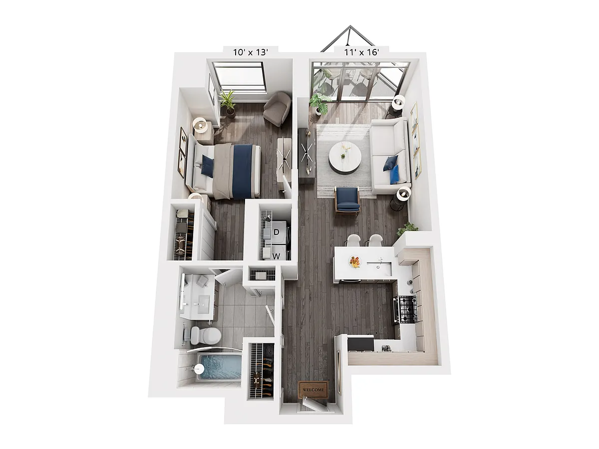 Floor plan A06