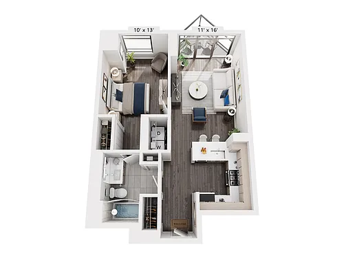 Floor plan A06