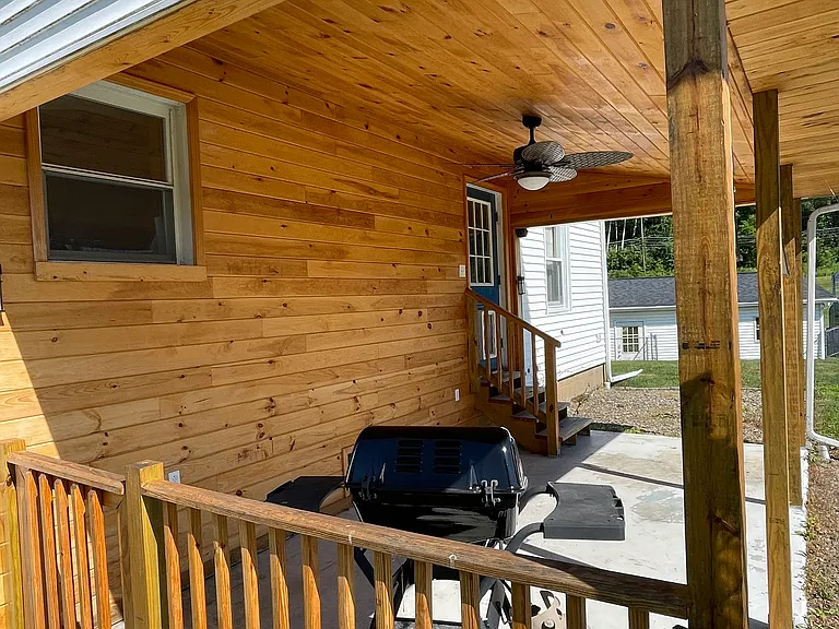 Back patio