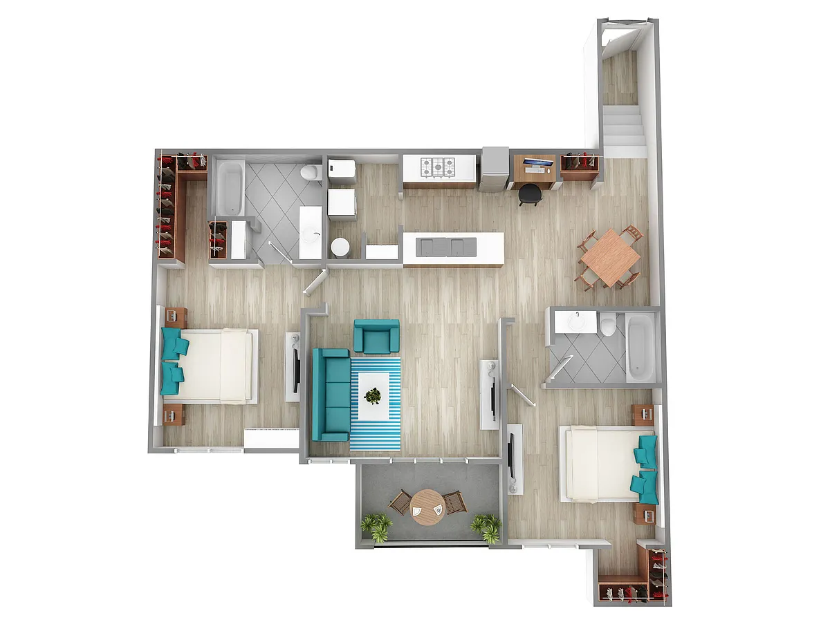 Floor plan B2E