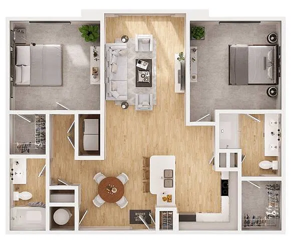 Floor plan Peony