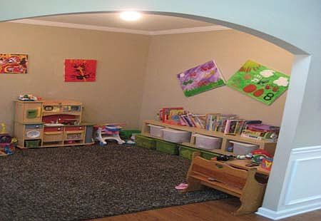 Playroom/office off of front