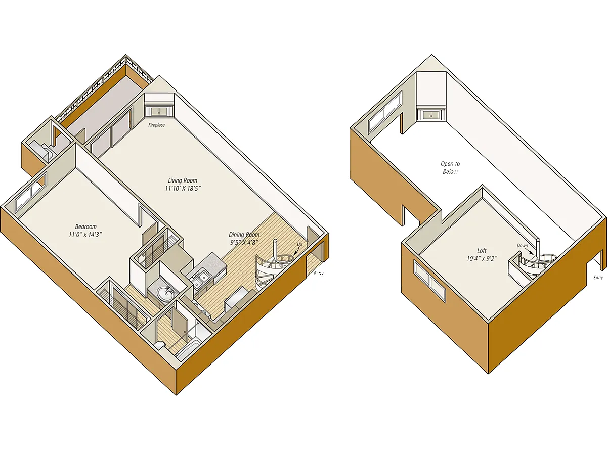 Floor plan A1LR