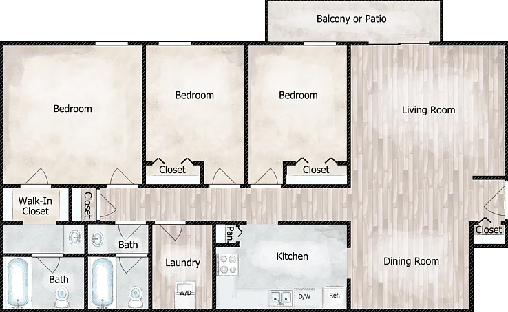 The Montane Floorplan Diagram