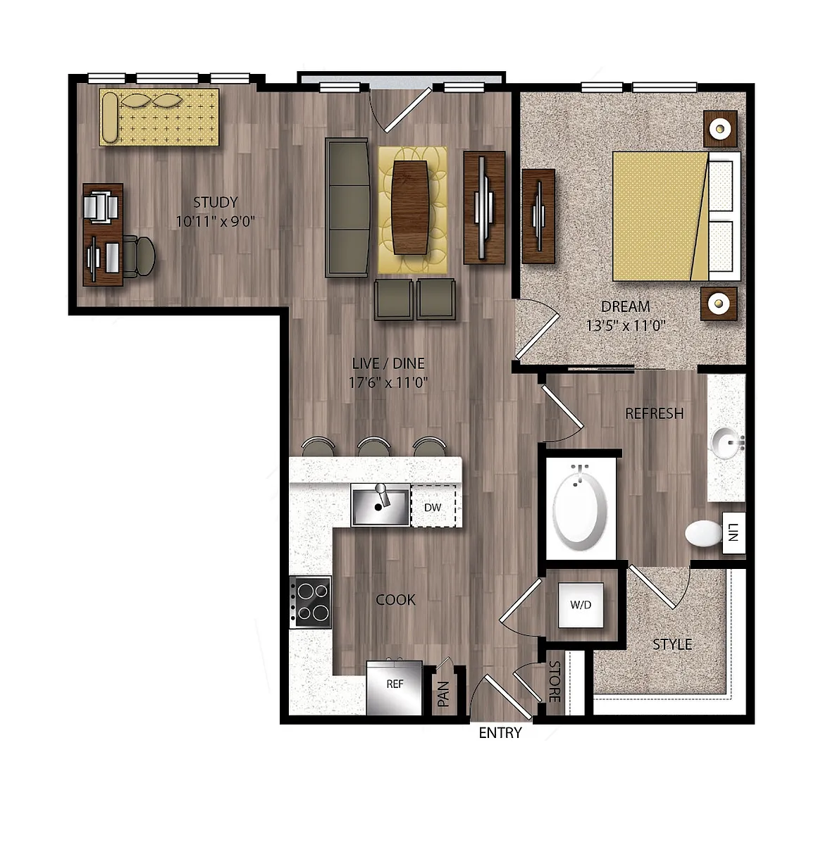 Floor plan A11