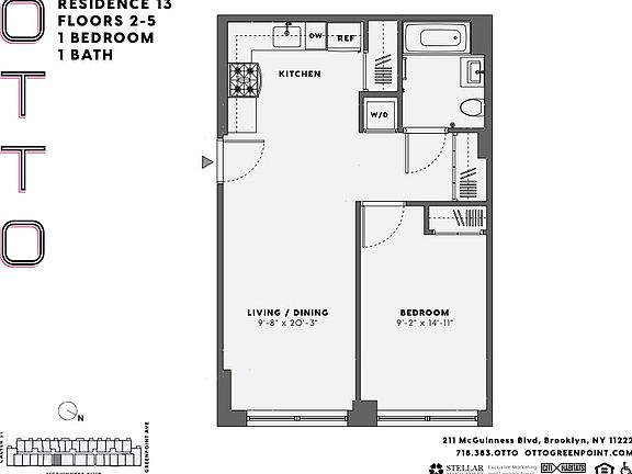 2nd image of 211 McGuinness Blvd APT 513