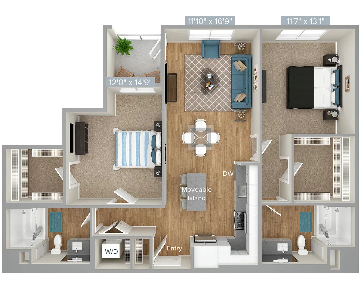 Floor plan B3-1151