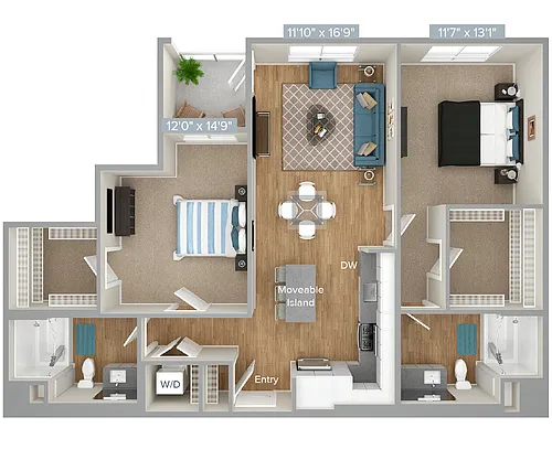 Floor plan B3-1151