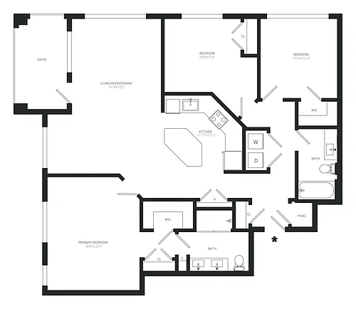 Floor plan Emery