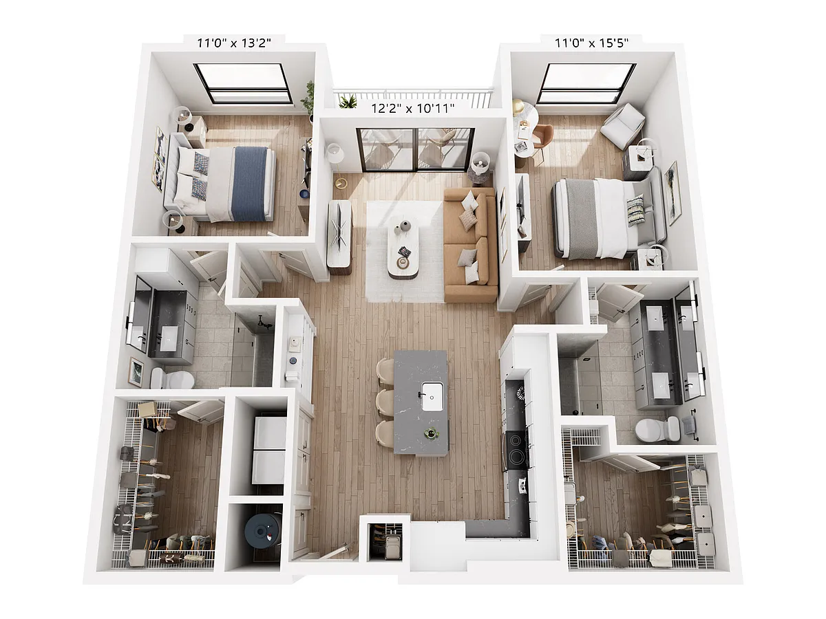 Floor plan B8