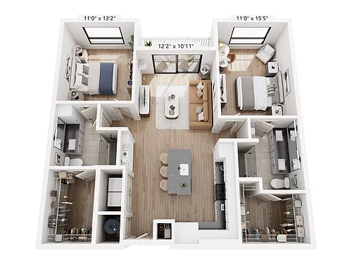 Floor plan B8