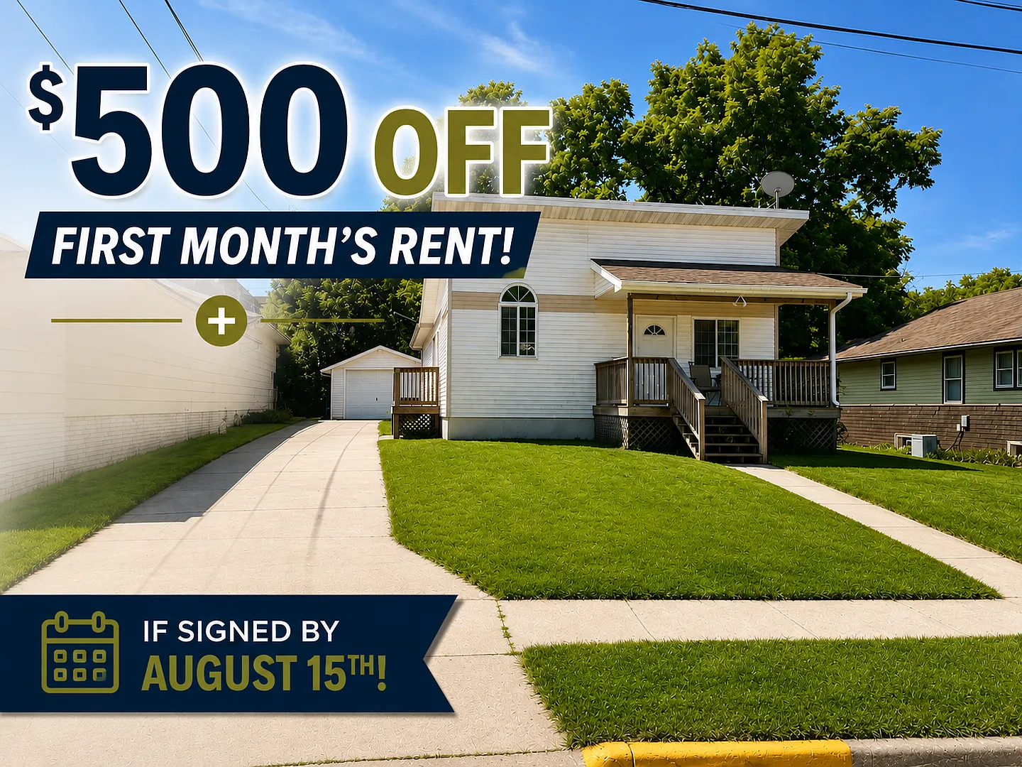 Move-In Special! $500 Off First Month's Rent! Large 4-Bedroom, 3-Bathroom House — Photo 1