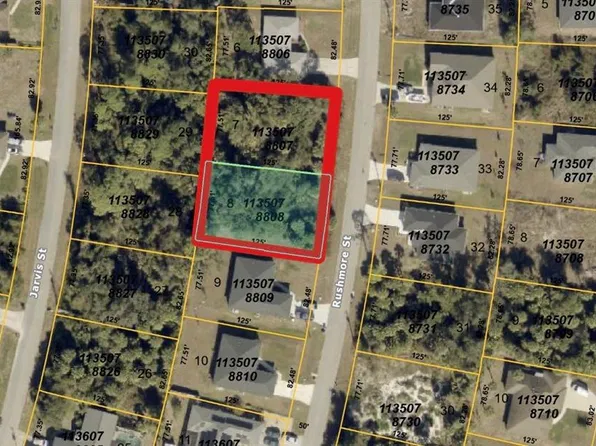 RUSHMORE STREET LOT 8, NORTH PORT, FL 34288