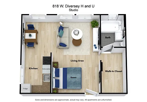 Floor plan Studio