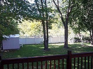 Fenced in Backyard