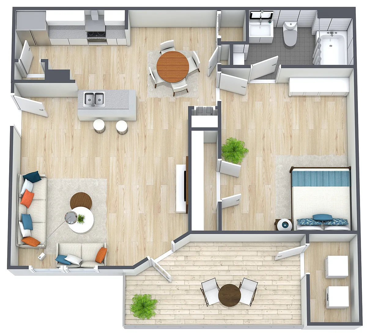 Floor plan La Villa