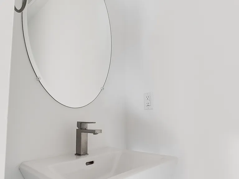 First floor half bath